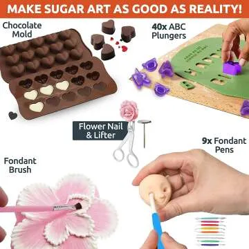 700PC Cake Decorating Supplies for All Bakers