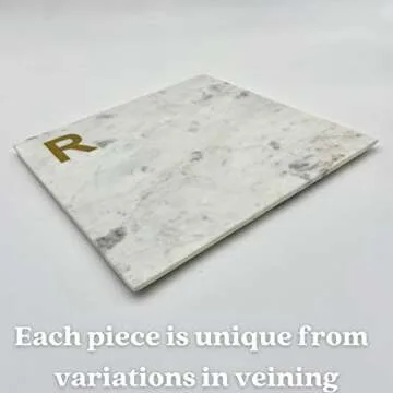 Monogram Marble Cheese Board - Personalized Gift for Any Occasion
