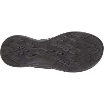 Skechers Women's On-the-Go 600 Flip Flop - Black Comfort