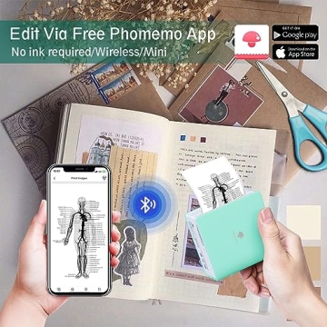 Phomemo M02 Mini Pocket Printer - Inkless Thermal Printing