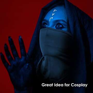 Achiou Balaclava Face Mask Ski Mask UV Protection for All