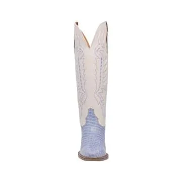Dingo Boots Women's High Lonesome Fashion Boot in Periwinkle - Comfortable & Stylish