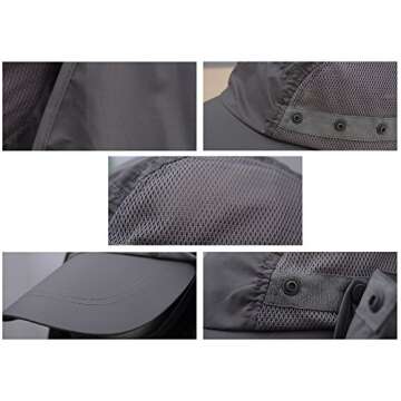 Oak-Pine Outdoor Sun Cap | UPF50+ Fishing & Hiking Hat