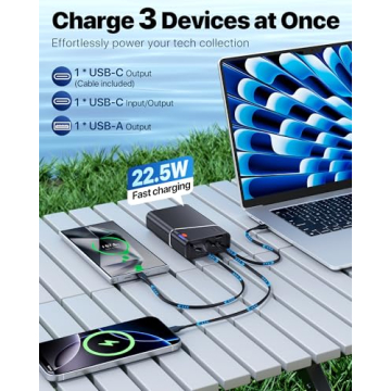 Kesguar 20000mAh Portable Charger, 22.5W Fast Charging