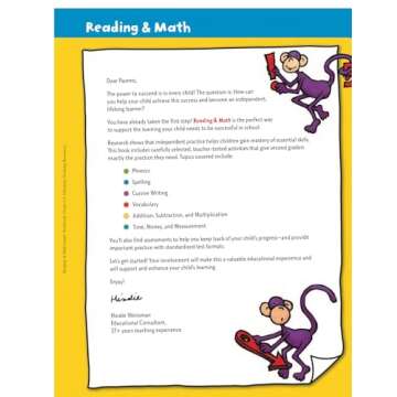 Scholastic Success with Reading and Math Jumbo Workbook