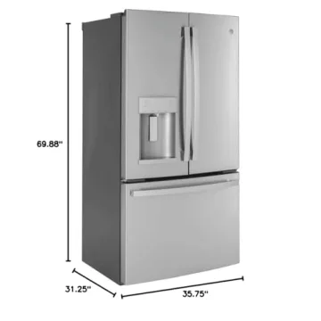 GE GYE22GYNFS 36" Counter Depth Refrigerator