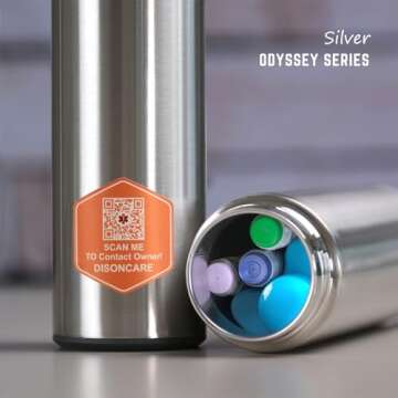 DISONCARE Odyssey 60H 3 Insulin Pens Cooler Travel Case Medication Cooler for Travel TSA Approved Di...