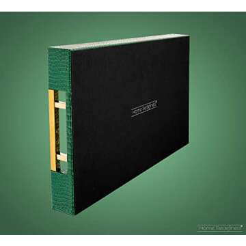 Luxury Modern Elegant 18"x12" Rectangle Crocodile Green Faux Leather Decorative Tray Ottoman Coffee Table Living Room Decor Kitchen Serving Tray with Gold Polished Metal Handles by Home Redefined