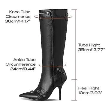 VOMIRA Stylish Knee High Boots for Fashion Lovers
