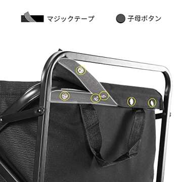 Whitsunday Collapsible Beach Wagon - Durable & Functional