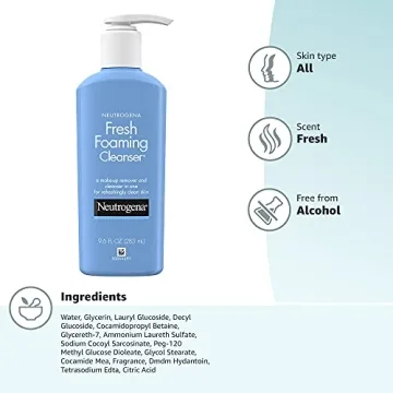 Neutrogena Foaming Facial Cleanser for Gentle Cleansing