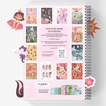 Cupkin Princess Sticker Book for Kids - 500+ Stickers