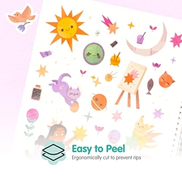 Cupkin Princess Sticker Book for Kids - 500+ Stickers