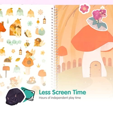 Cupkin Princess Sticker Book for Kids - 500+ Stickers