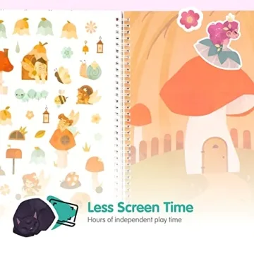 Cupkin Princess Sticker Book for Kids - 500+ Stickers