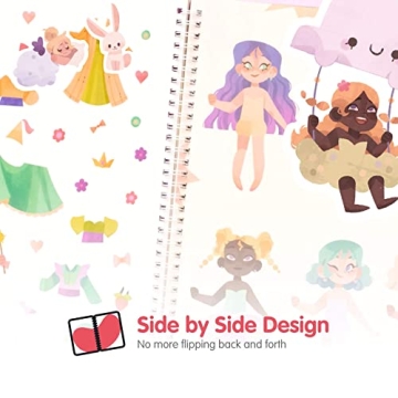 Cupkin Princess Sticker Book for Kids - 500+ Stickers