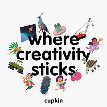 Cupkin Princess Sticker Book for Kids - 500+ Stickers