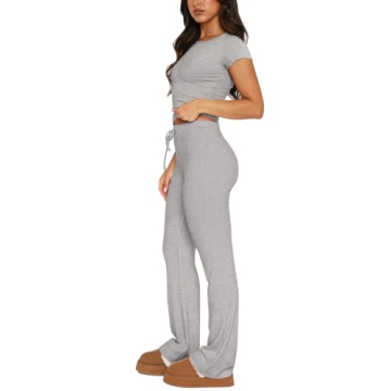 REORIA Women's Comfy Lounge Set for Casual Wear