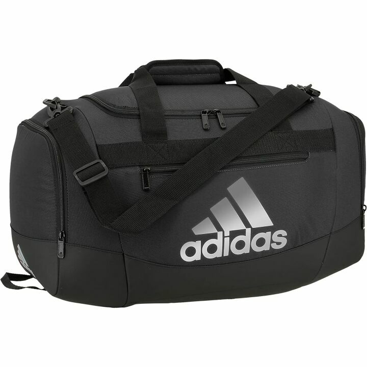 adidas Defender 4 Small Duffel Bag - Black/Silver