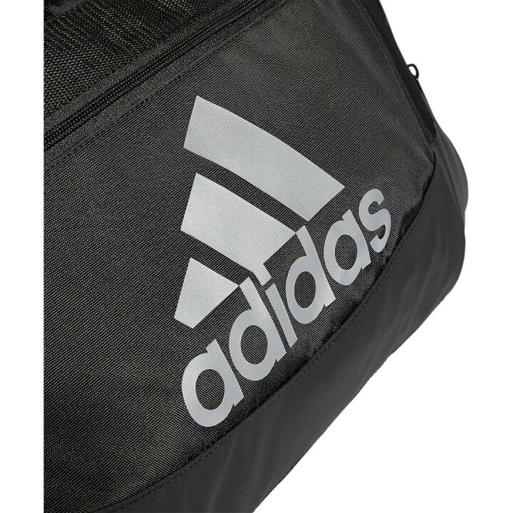 adidas Defender 4 Small Duffel Bag - Black/Silver
