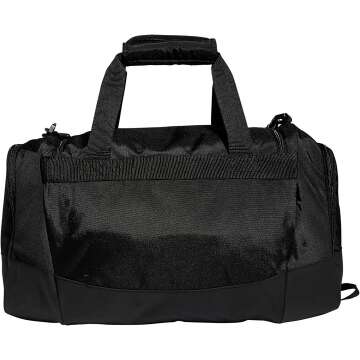 adidas Defender 4 Small Duffel Bag - Black/Silver