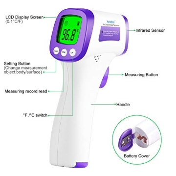 Infrared Non-Contact Thermometer for Accurate Readings