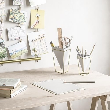 Umbra Trigg Desktop Planter Vase for Indoor Gardening