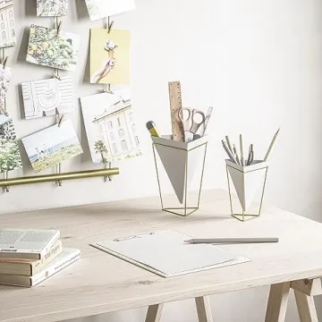 Umbra Trigg Desktop Planter Vase for Indoor Gardening