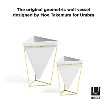 Umbra Trigg Desktop Planter Vase for Indoor Gardening