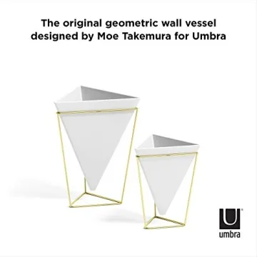 Umbra Trigg Desktop Planter Vase for Indoor Gardening