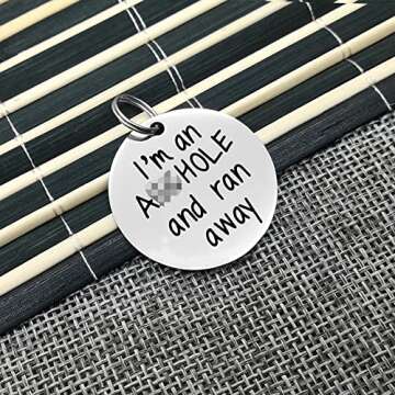 Funny Pet ID Tag - Hilarious Dog Collar Tag