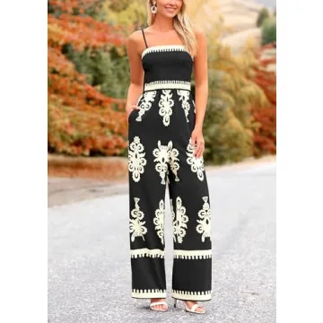 Summer Boho Jumpsuit for Women – PRETTYGARDEN