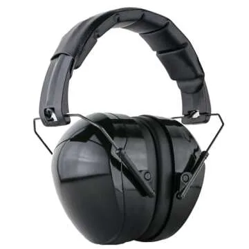 TITUS Triple Black B4 32 NRR Earmuffs Noise Reduction Hearing Protection