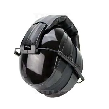 TITUS Triple Black B4 32 NRR Earmuffs Noise Reduction Hearing Protection