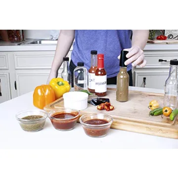 DIY Gourmet Hot Sauce Making Kit - 4 Unique 5oz Bottles