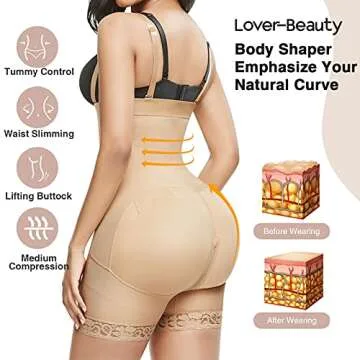 Lover-Beauty Tummy Control Shapewear - Ultimate Bodysuit for Women