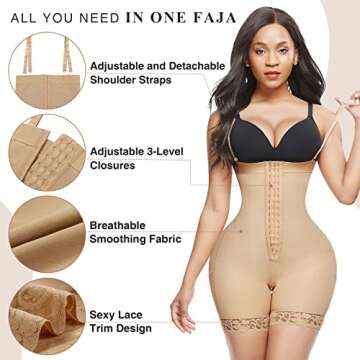 Lover-Beauty Tummy Control Shapewear for Women Fajas Reductoras Y Moldeadoras Fajas Colombianas Postparto