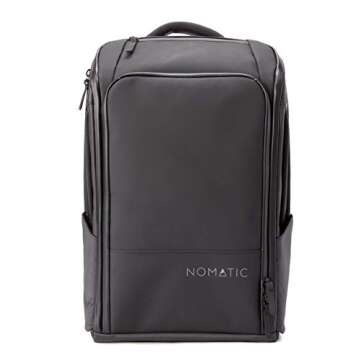 NOMATIC Backpack- Travel Carry On Backpack - Laptop Bag 20L - Water Resistant Travel Backpack - Traveling Carry On Backpack for Women and Men- Business Backpack - Personal Item Bag