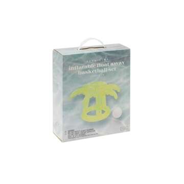 Sunnylife Inflatable Basketball Set for Pool Fun