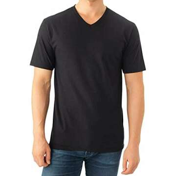 Fruit of the Loom Men's V-neck