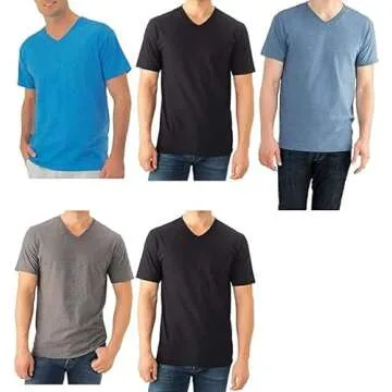 Fruit of the Loom Men's V-neck