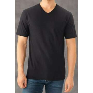Fruit of the Loom Men's V-neck