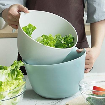 Zeakone 2-in-1 Colander Bowl Set: Durable & Stylish