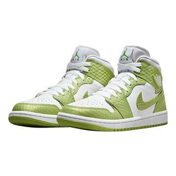 Nike Women's Modern, White Vibrant Green White, 6