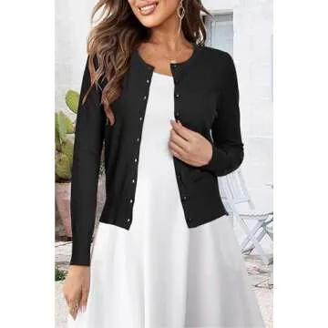 Newshows Women's Lightweight Cardigan - Stylish & Comfy