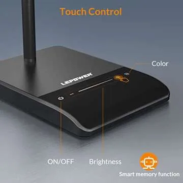 LEPOWER Eye-Caring LED Desk Lamp - 800LM Desk Light