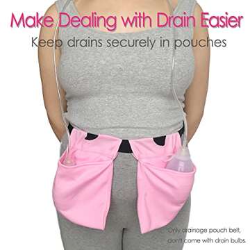 D. Cozy Adjustable Drain Holder for Mastectomy Recovery
