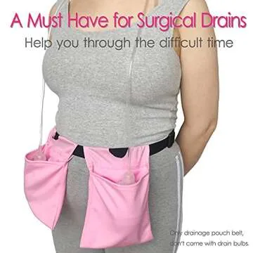 Adjustable Drain Holder for Post-Surgery Comfort