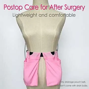Adjustable Drain Holder for Post-Surgery Comfort