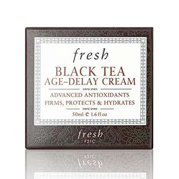 Fresh Black Tea Age-Delay Cream for Youthful Skin
